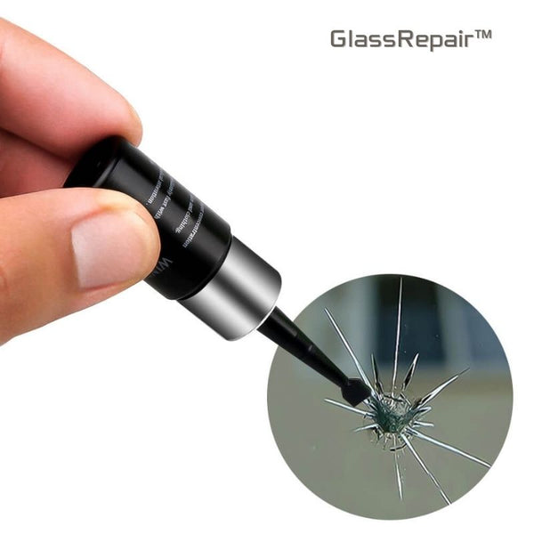 GlassRepair™ - Líquido Reparador para Rachadura de Vidro