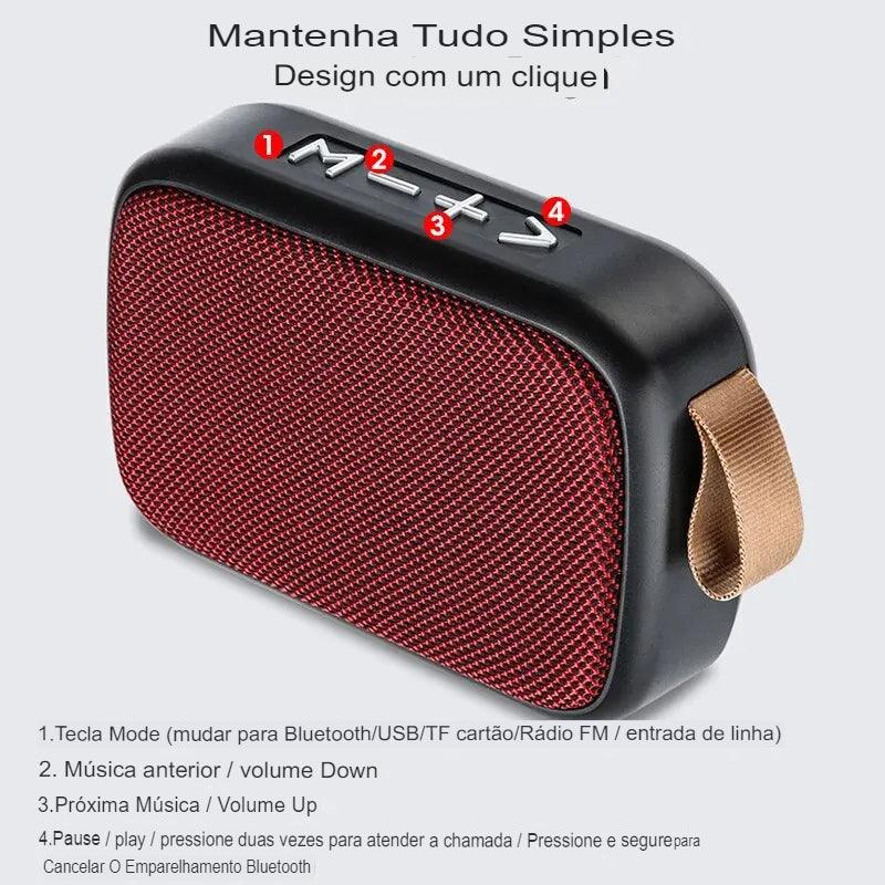 Mini Alto-Falante Speaker