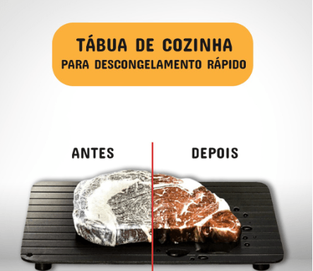 Tábua descongelar carnes - CompraFácil